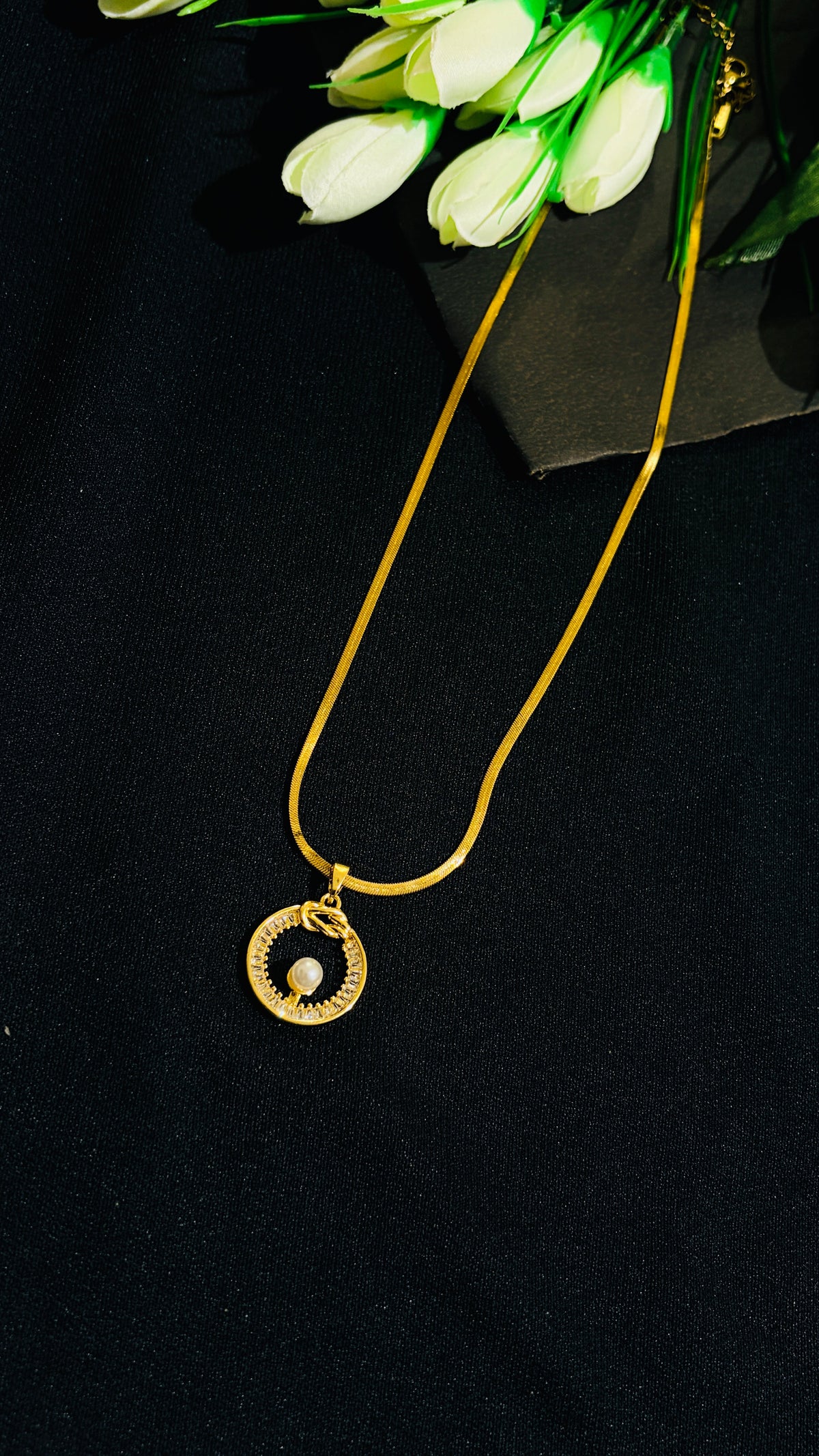 Round shaped Antitarnish chain alternate view 1