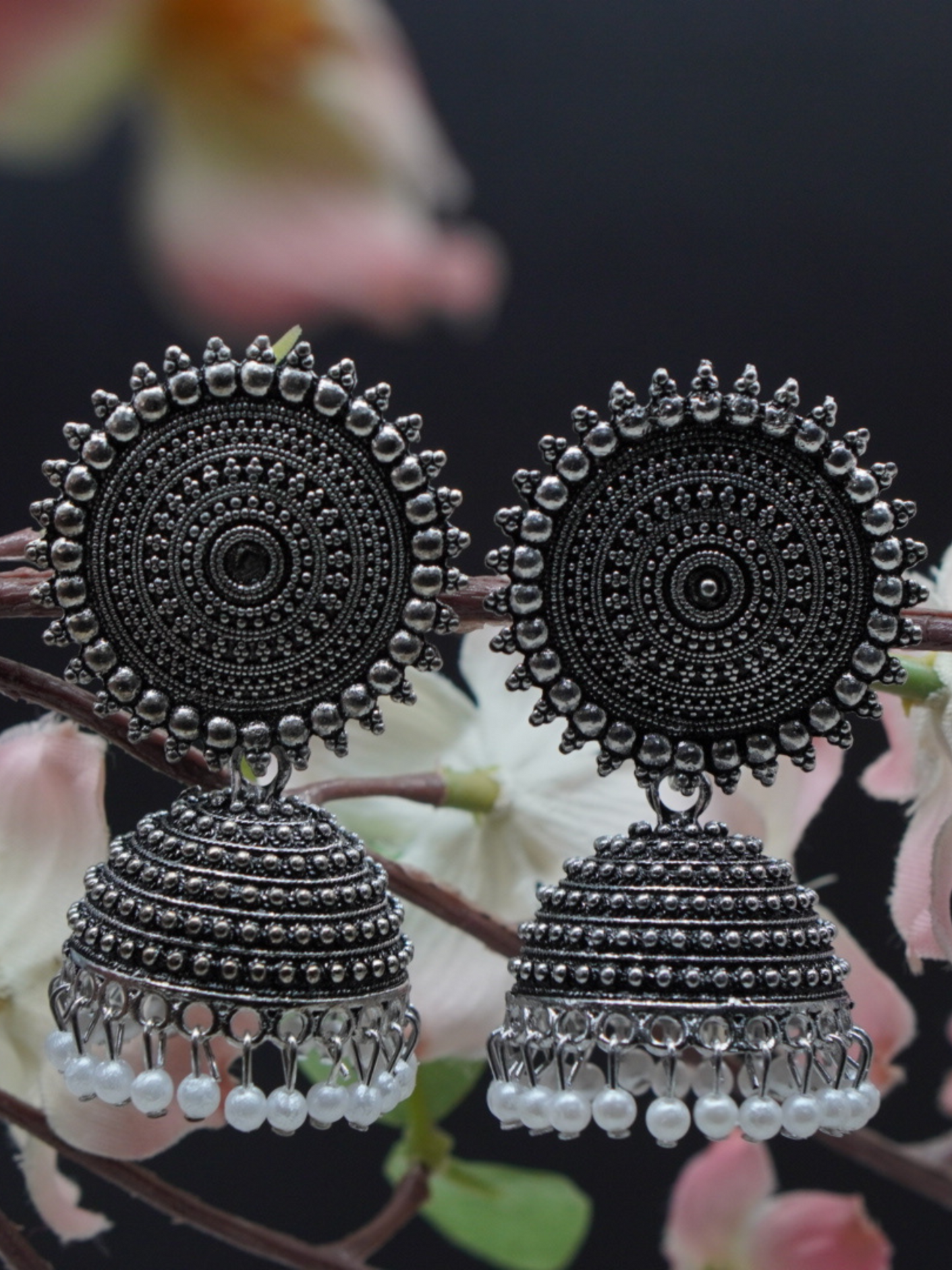 Rakhi Earrings Gift Hamper for Sister