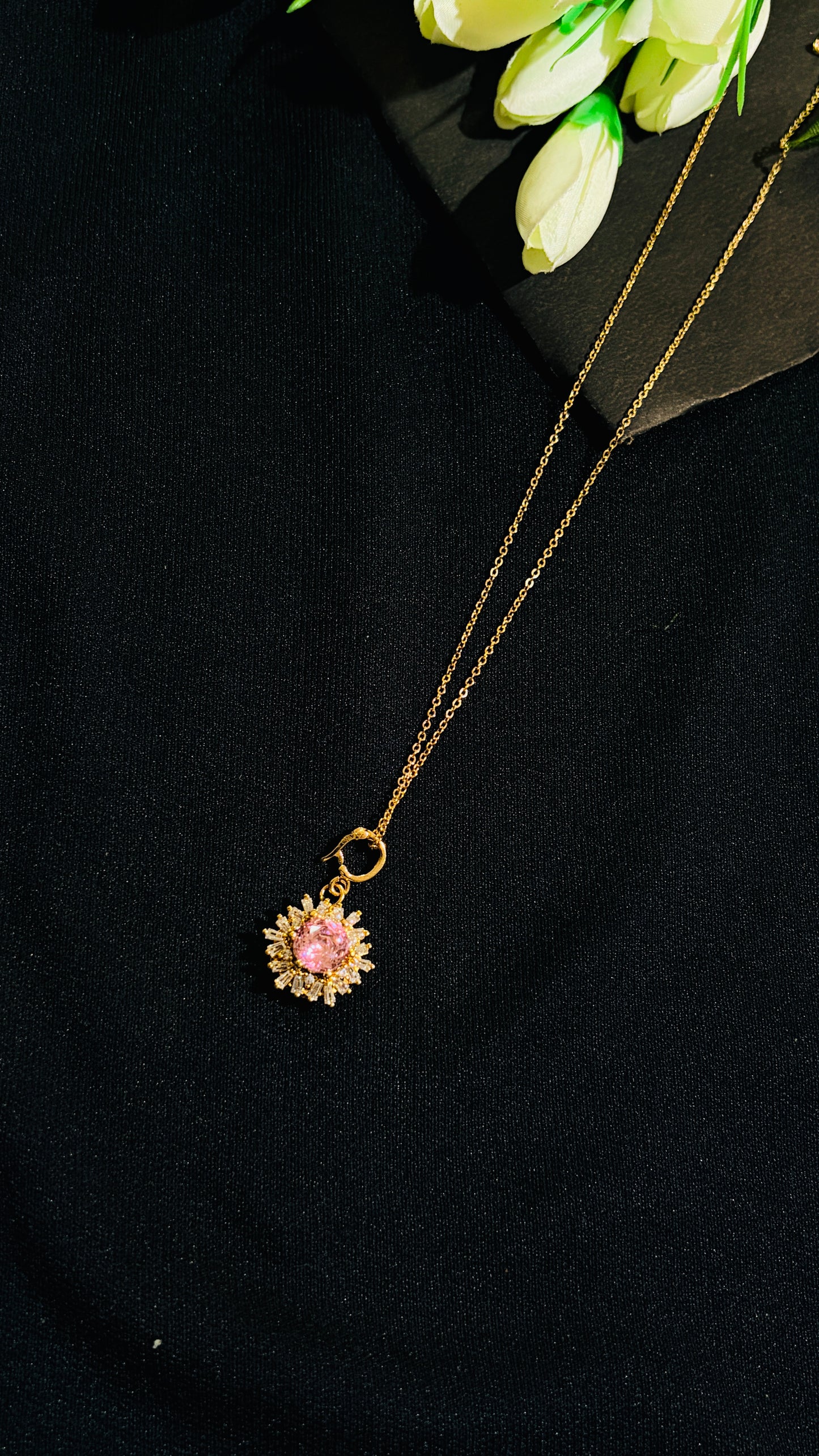 Star flower anti tarnish chain