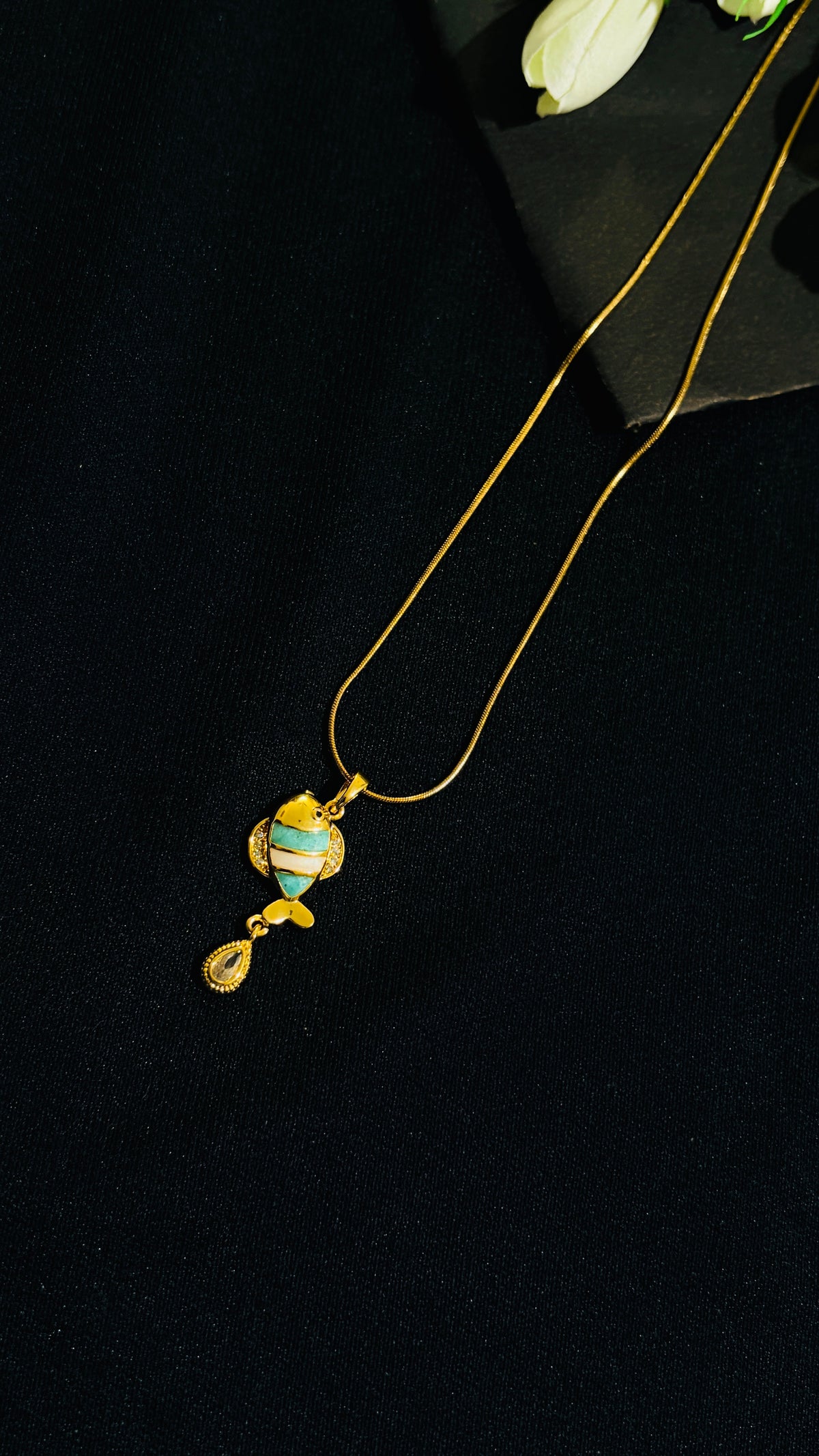 Colourful Fish Antitarnish chain alternate view 1