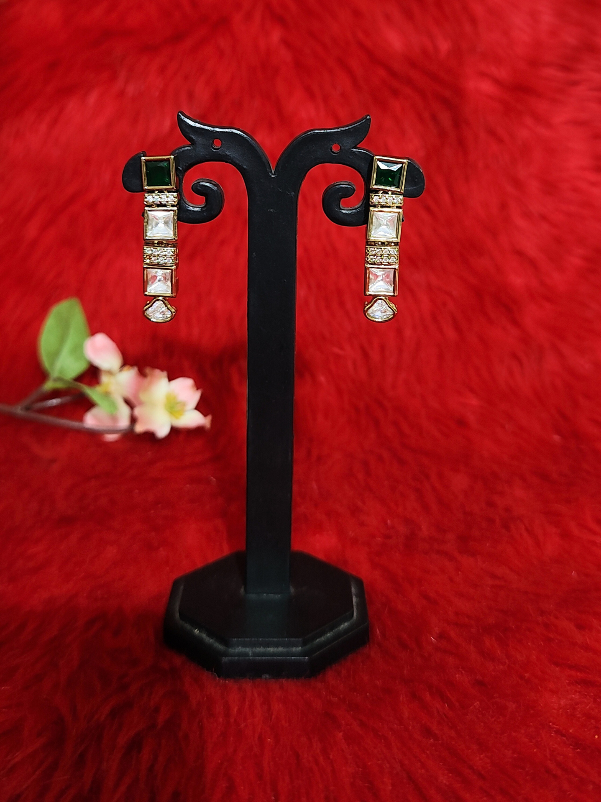 Slik Moissanite earrings