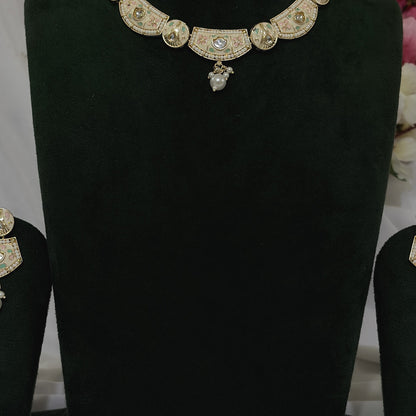 Meena Kari Necklace close-up detail