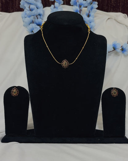 Copper Necklace full product view