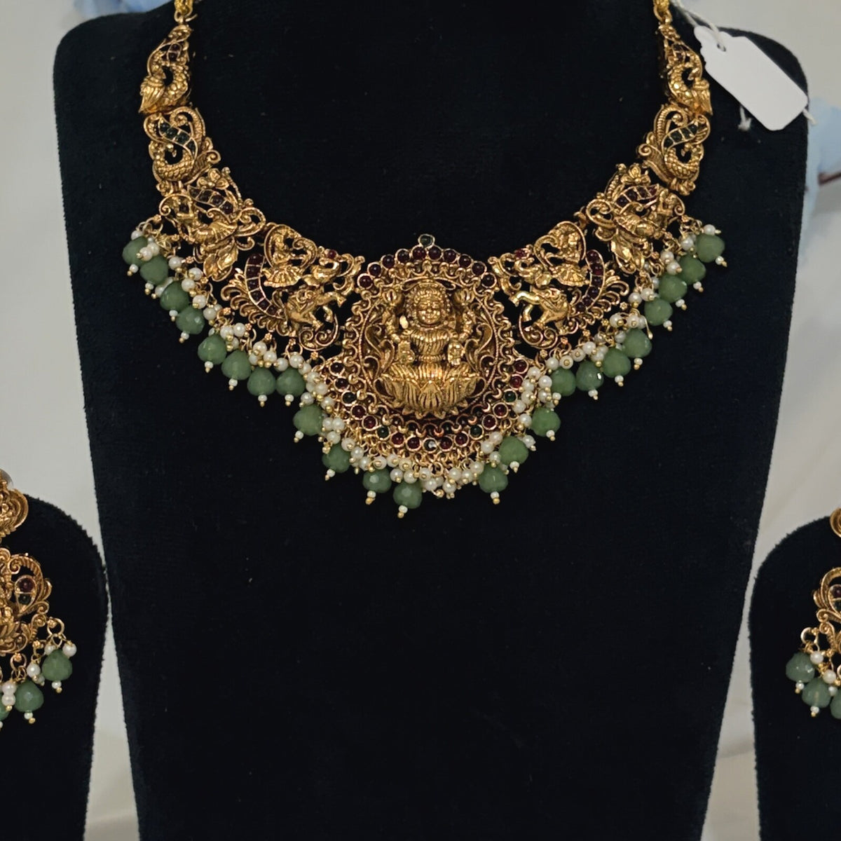 South Indian Temple Jewellery close-up detail