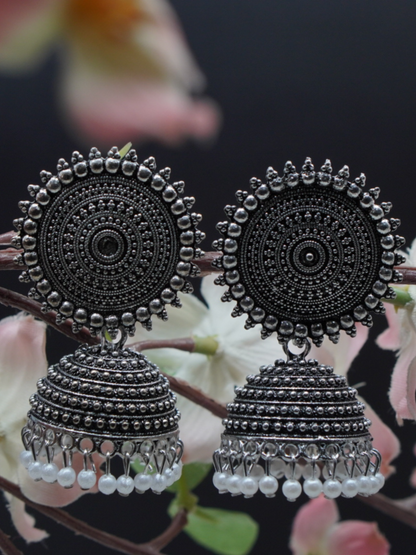 Rakhi Earrings Gift Hamper for Sister