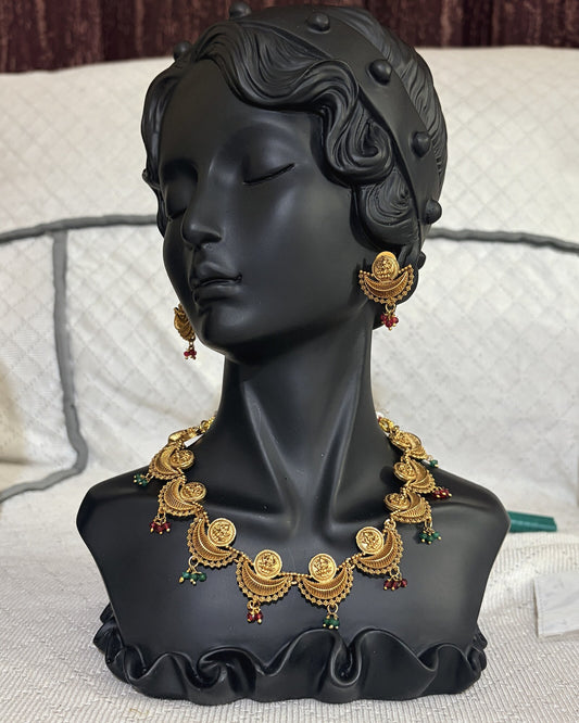 Copper Lakshmi Jewellery full product view