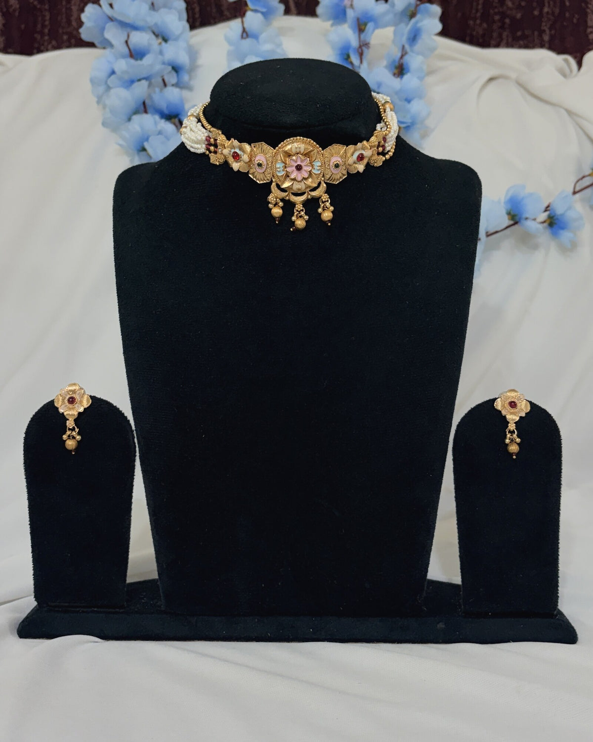 Copper Jewellery Choker full product view