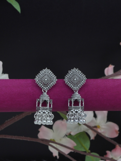 Rakhi Earrings Gift Hamper for Sister