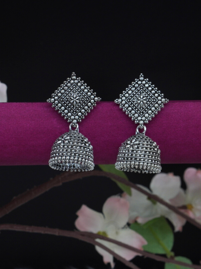 Rakhi Earrings Gift Hamper for Sister