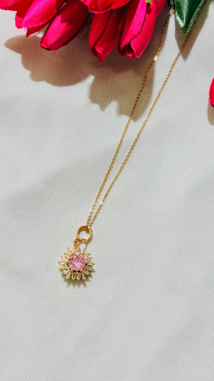 Star flower anti tarnish chain