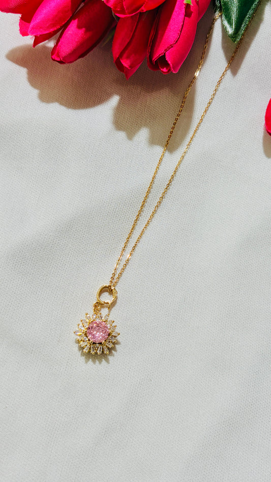 Star flower anti tarnish chain