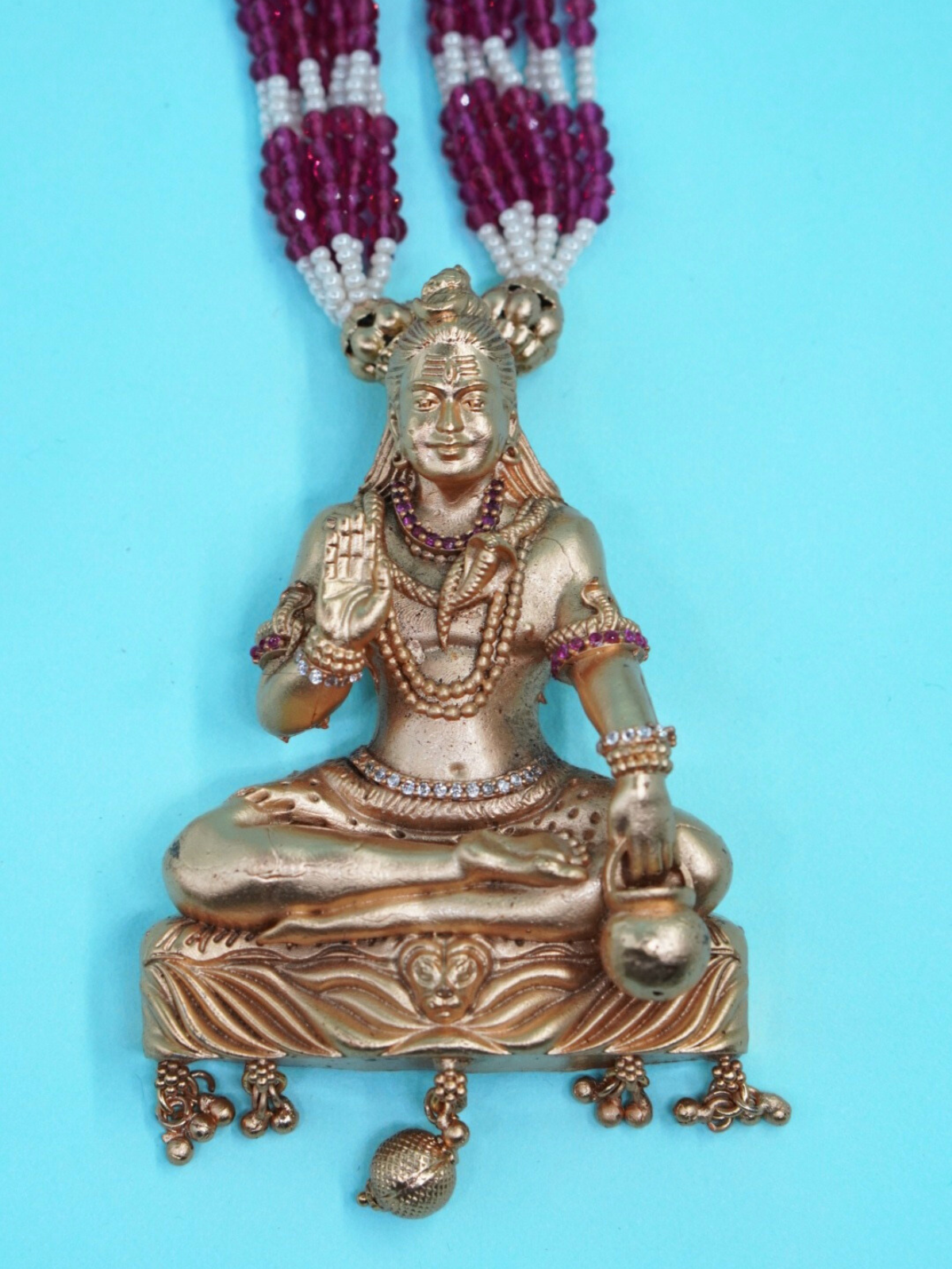 Traditional Shiva pendant made with pure copper