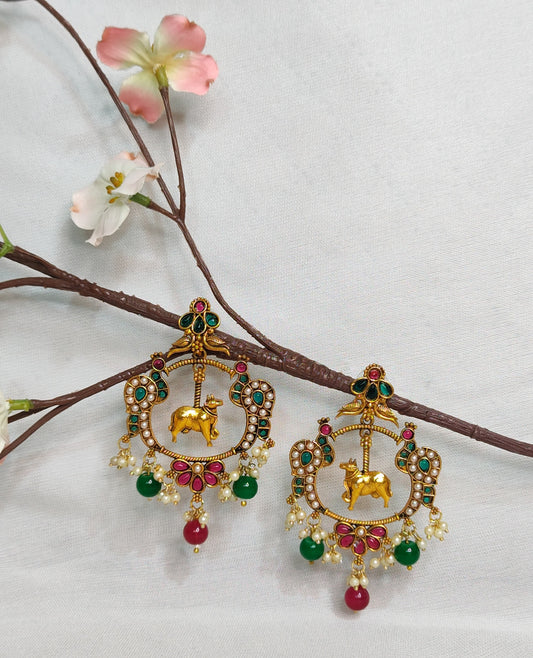 Traditional Nandi Earrings