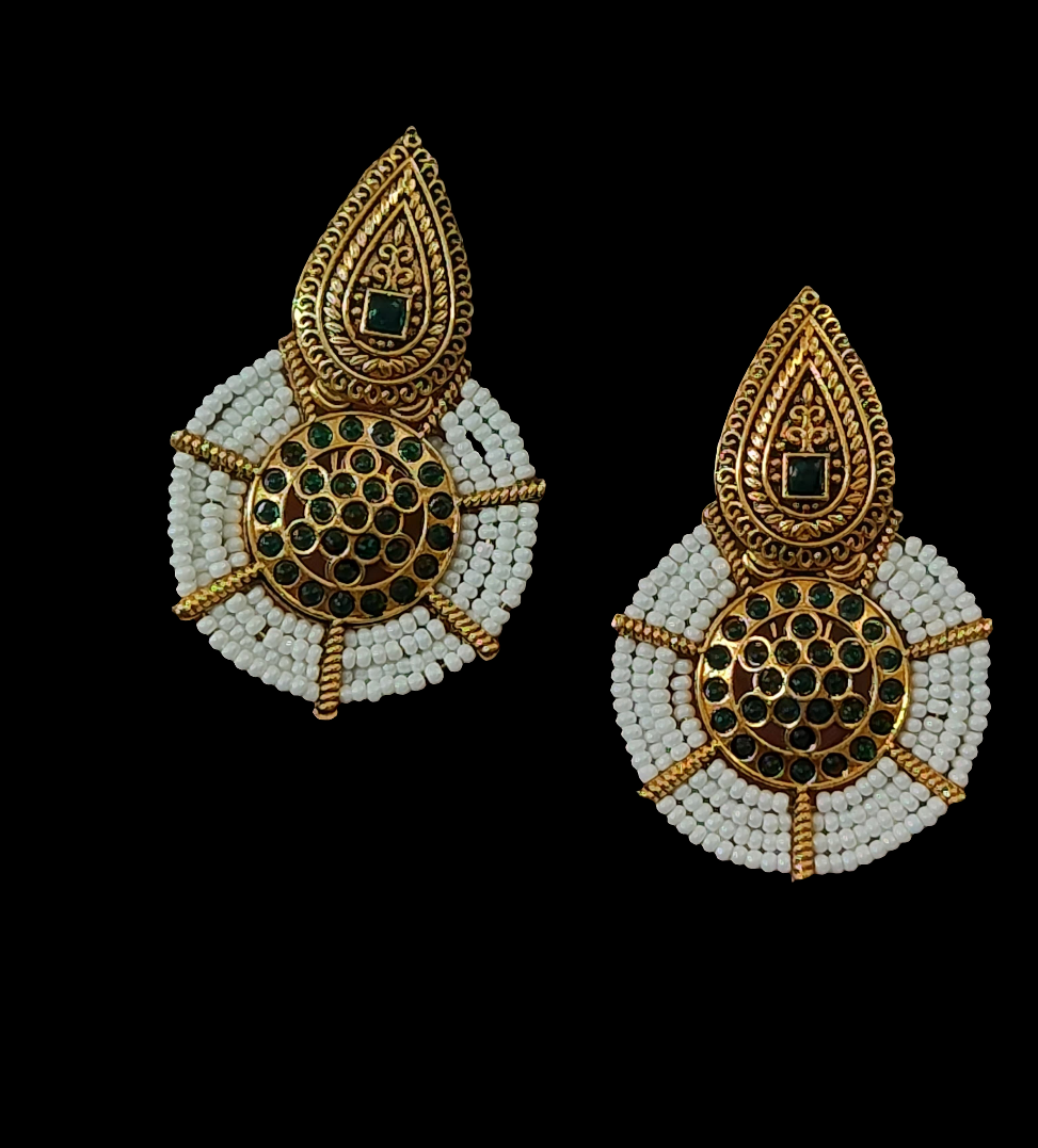 Buy any 3 at just ₹599 - Beautiful South Indian Temple Earrings Combo Pack