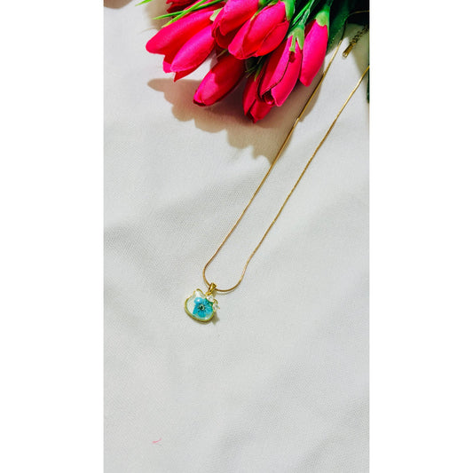 Blue kitty Antitarnish chain