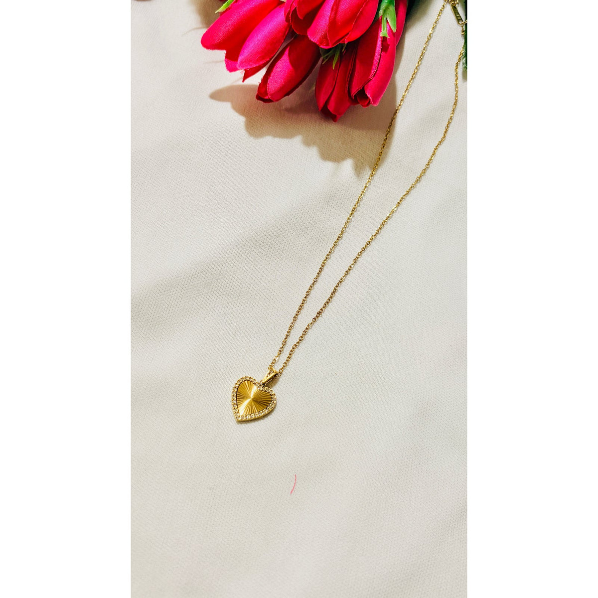 Heart Shaped Minimalist Antitarnish chain