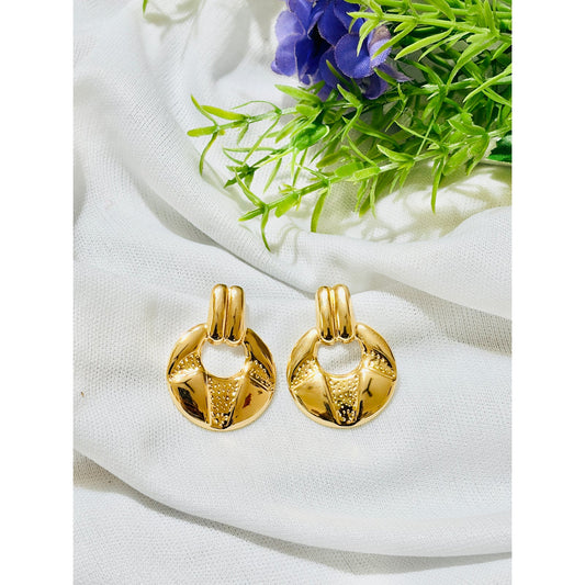 Knocker dangle drop Anti Tarnish earrings