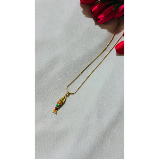 Multicoloured fish Antitarnish chain