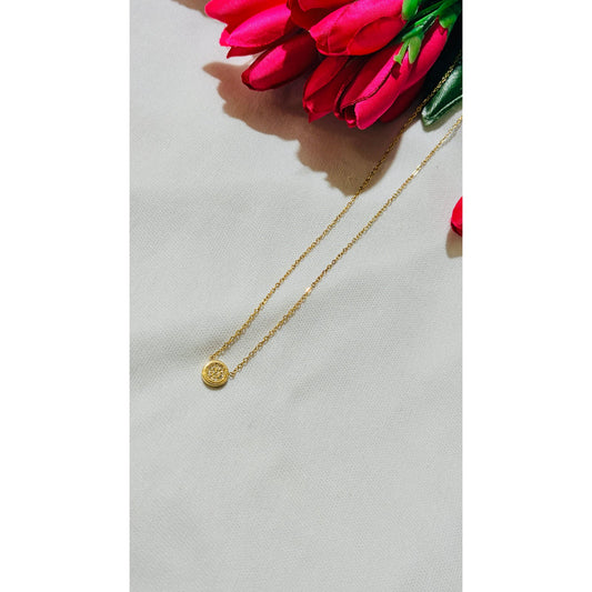 Round shaped minimalist Antitarnish chain