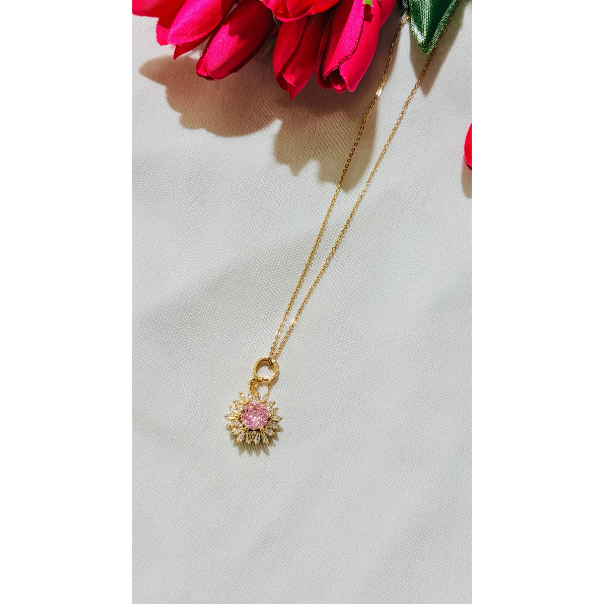 Star flower anti tarnish chain