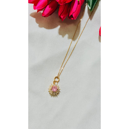 Star flower anti tarnish chain